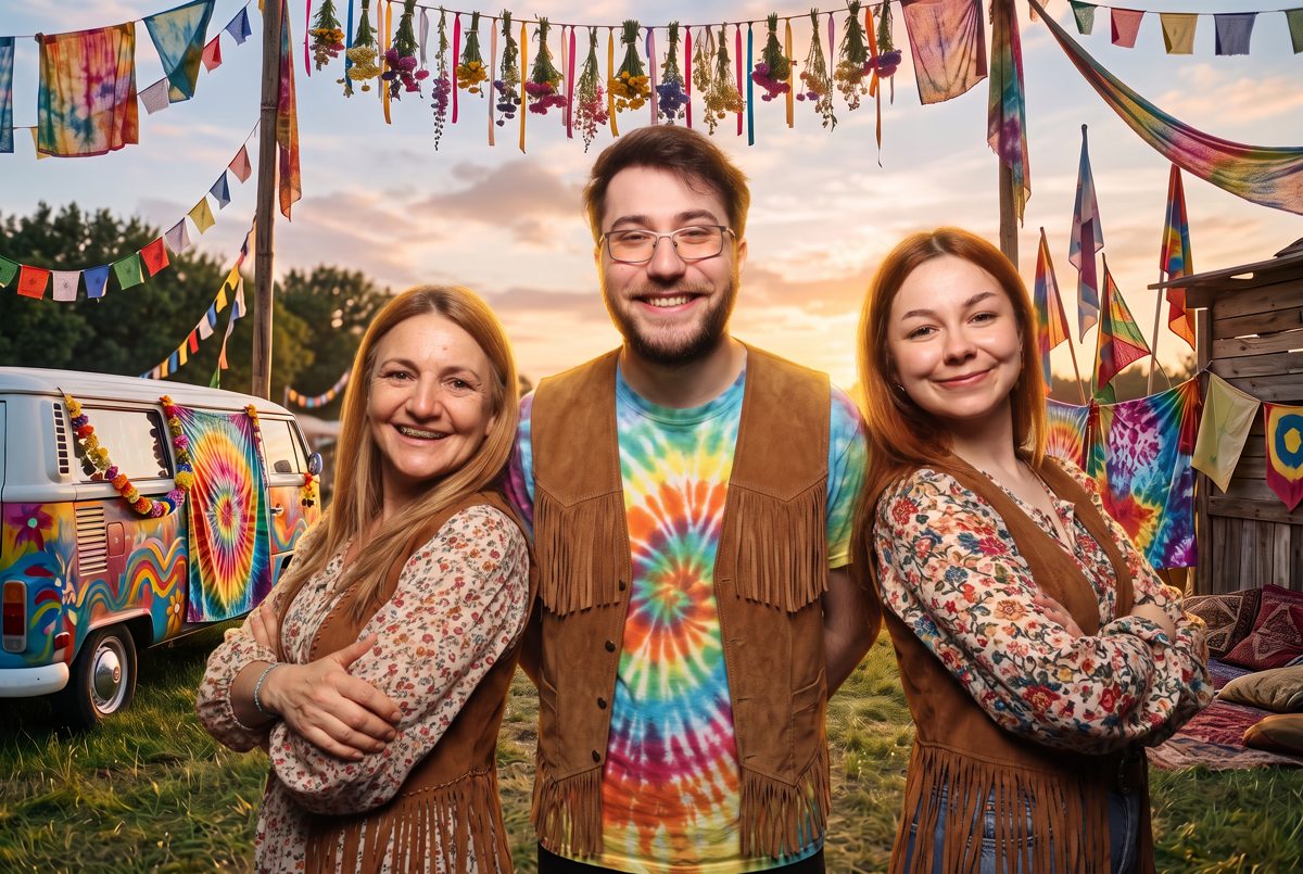 Exemplu AI, tema Hippie